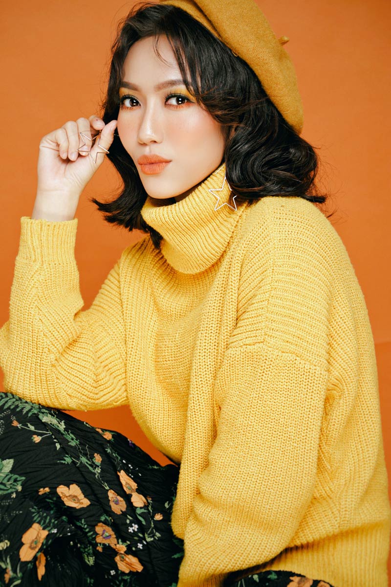 Cô nàng Diệu Nhi amp;#34;chống ếamp;#34; ngày nào giờ đẹp lung linh như fashionista Hàn Quốc - 1