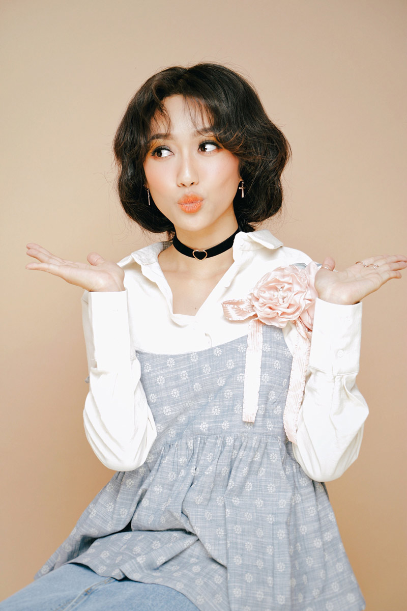 Cô nàng Diệu Nhi amp;#34;chống ếamp;#34; ngày nào giờ đẹp lung linh như fashionista Hàn Quốc - 8