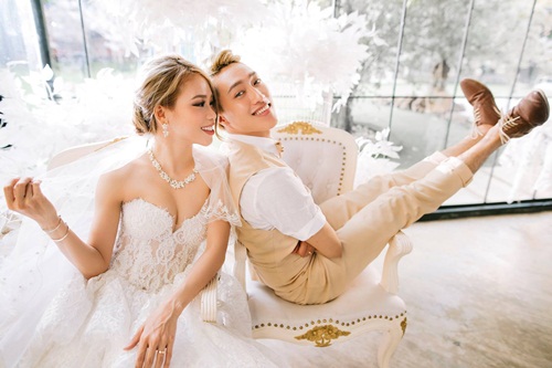 Khánh Thi - Phan Hiển nhí nhảnh đưa Kubi đi đám cưới cặp đôi amp;#34;Thử thách cùng bước nhảyamp;#34; - 5