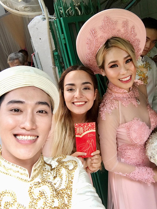 Khánh Thi - Phan Hiển nhí nhảnh đưa Kubi đi đám cưới cặp đôi amp;#34;Thử thách cùng bước nhảyamp;#34; - 12