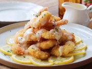 Bếp Eva - Tôm chiên xù chấm sốt chanh, mayonnaise tuyệt ngon