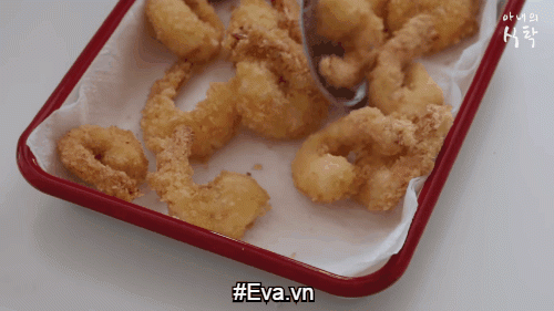 Tôm chiên xù chấm sốt chanh, mayonnaise tuyệt ngon - 11