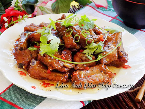 Sườn rim nước cốt dừa vừa béo vừa thơm - 7