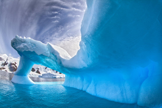 Meyer cho biết, băng ở Nam Cực là vô tận và thay đổi liên tục.
