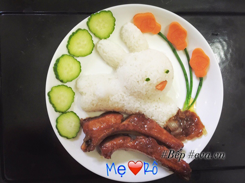 Có mẹ khéo tay thế này, bé nào chẳng ăn cơm ngon amp;#39;thun thútamp;#39; - 3