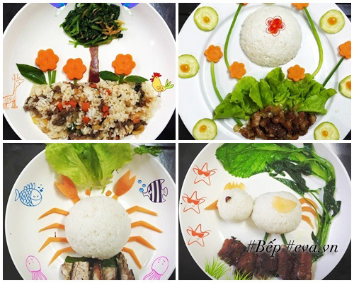 Có mẹ khéo tay thế này, bé nào chẳng ăn cơm ngon amp;#39;thun thútamp;#39; - 15