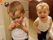 Clip Eva - Video: Bé trai khóc nức nở khi phải nói lời tạm biệt bạn cá vàng đã chết