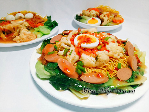 Mì xào giòn cho bữa sáng thật ngon - 10