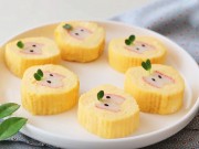 Bếp Eva - Trứng cuộn xinh xắn dụ bé ăn cơm