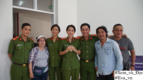 Hết đóng vai bị cưỡng hiếp, Nam Em lại gây sốt khi vào vai chiến sĩ công an - 3