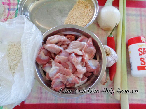 Mề gà rang muối sả giòn ngon lạ miệng - 1