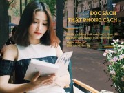 Xem & Đọc - "Đọc sách thật phong cách" cùng Á hậu Hoàng My, MC Phan Anh