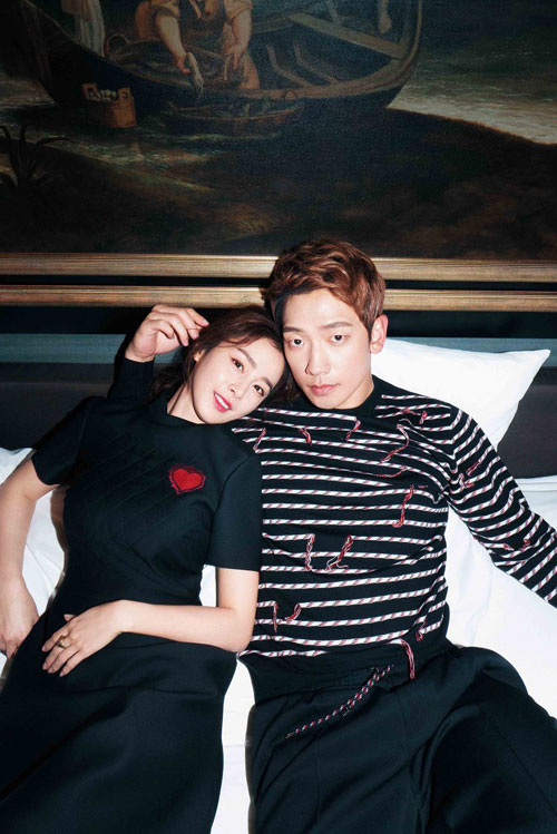Trọn bộ ảnh cưới lãng mạn và đơn giản của Kim Tae Hee và Bi Rain - 1