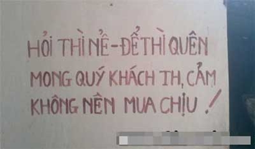 Cười amp;#39;té ghếamp;#39; với loạt biển cảnh báo chỉ có ở Việt Nam - 3