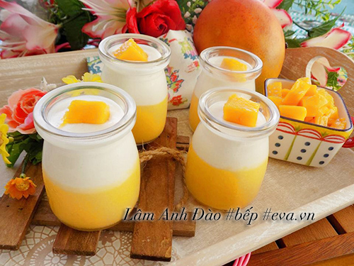 Cách làm panna cotta xoài mềm mịn, thơm mát giải nhiệt nắng đầu mùa - 11