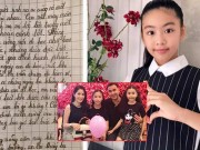 Làng sao - Xinh xắn, chữ đẹp, viết văn hay, vợ chồng Quyền Linh chắc chắn "nở mũi" vì con gái đầu lòng