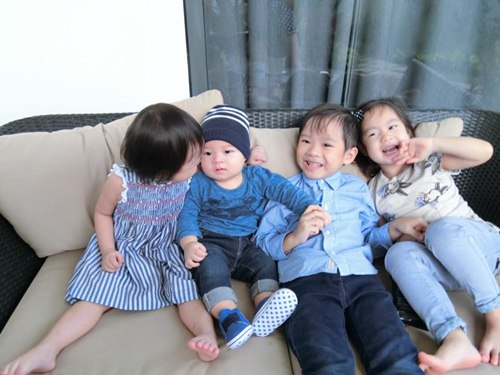 Ngắm cậu út nhà Lý Hải - Minh Hà béo tròn, bụ bẫm cực yêu - 6