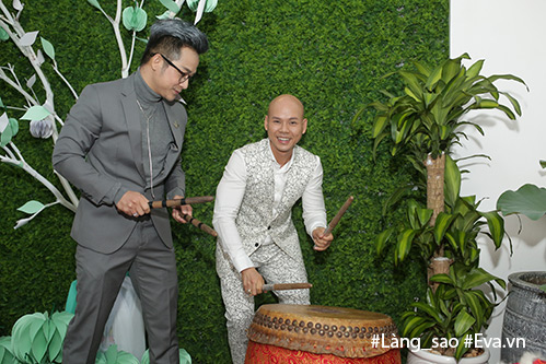 Con gái Phan Đinh Tùng xinh như công chúa, thích thú tập đánh trống trong sự kiện - 9