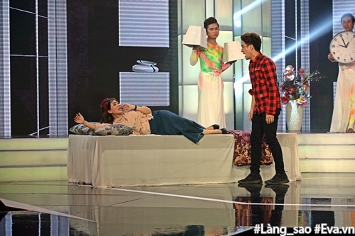 Việt Trinh xúc động khi thấy Tuyền Mập lem luốc, Châu Gia Kiệt đen đúa, xấu xí - 14