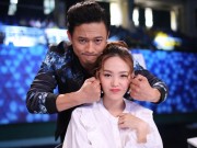 Làng sao - Minh Hằng tươi xinh rạng ngời sánh đôi Quý Bình đi ghi hình