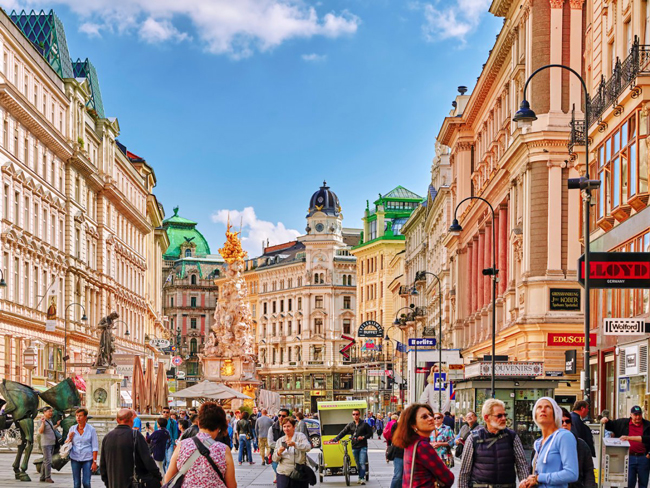 18. Vienna, Áo: 6.69 triệu lượt khách trong năm 2016.
