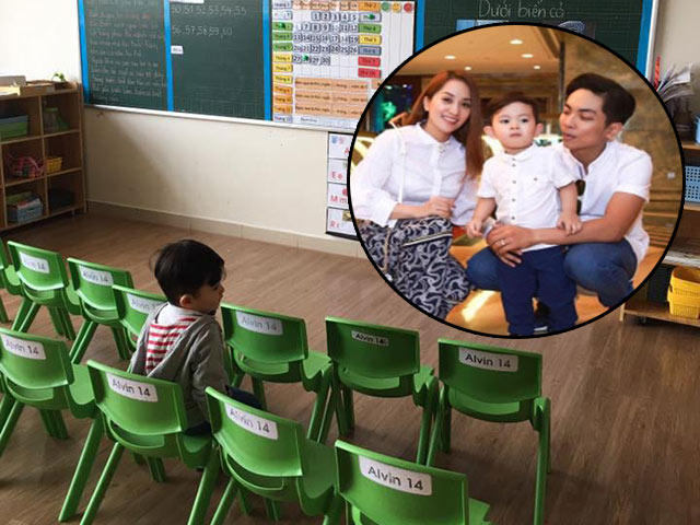 Khánh Thi khoe ảnh con trai ngày đầu đi học, ai cũng giật mình với bảng học phí
