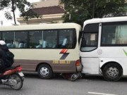 Tin tức - Hà Nội: Xe đưa tang gây tai nạn liên hoàn khiến 1 người tử vong