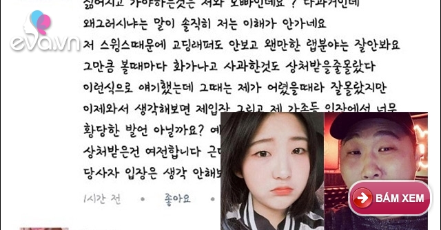 Con gái Choi Jin Sil nổi giận vì nỗi đau mất mẹ bị một nam rapper khơi lại