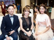 Làng sao - "Trai đẹp" tháp tùng Hoa hậu Thu Hoài đi hội ngộ Phạm Hương