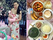 Bà bầu - 18 mâm cơm ngon - bổ - dễ làm cho bà đẻ, mẹ nào cũng nên lưu lại