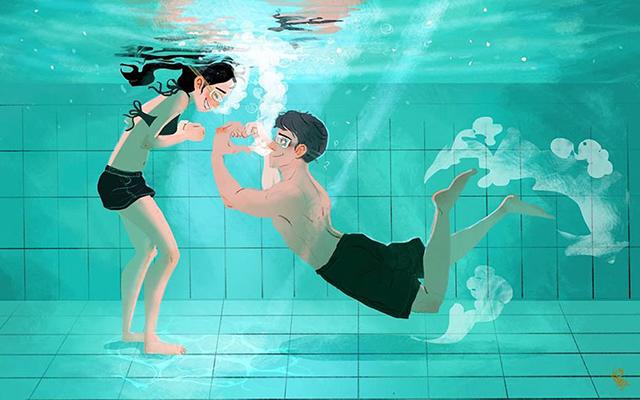 Bộ tranh tình yêu đến từ những điều nhỏ bé và giản dị nhất làm lay động trái tim - 6