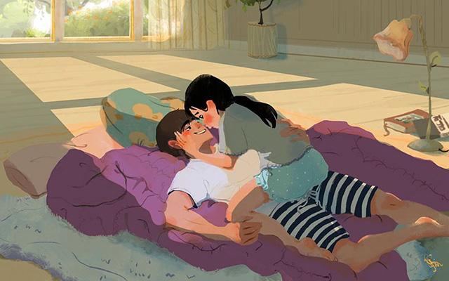 Bộ tranh tình yêu đến từ những điều nhỏ bé và giản dị nhất làm lay động trái tim - 4