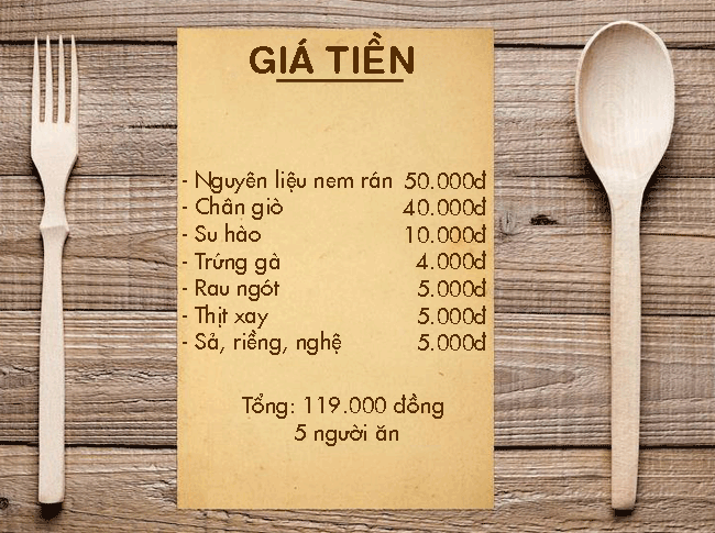 Nem rán, chân giò giả cầy sưởi ấm bữa cơm ngày lạnh - 8