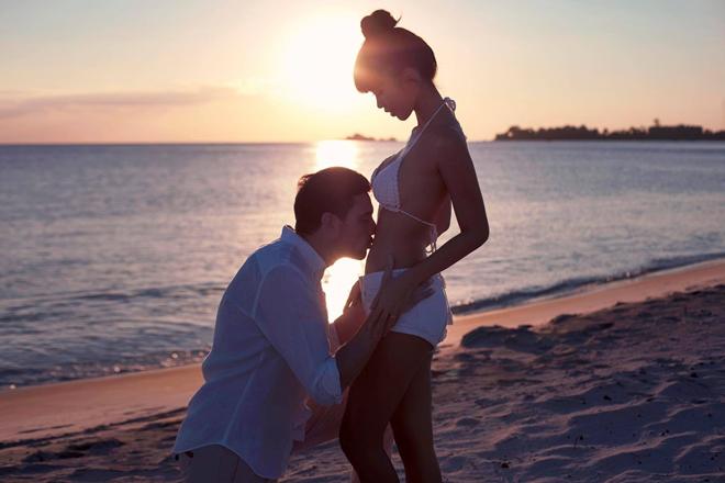 Siêu mẫu Hà Anh bất ngờ tiết lộ đã mang thai con đầu lòng với chồng Tây - 5