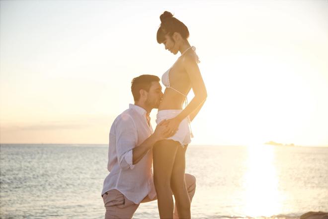 Siêu mẫu Hà Anh bất ngờ tiết lộ đã mang thai con đầu lòng với chồng Tây - 4