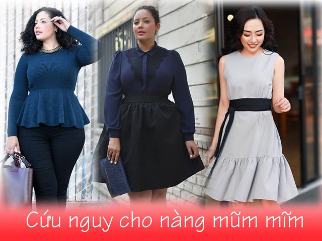 Tuyệt chiêu thời trang cứu nguy cực nhanh cho người béo!