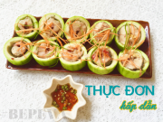 Bếp Eva - Cá lóc hấp bầu, đậu hũ sốt tôm khiến bữa cơm chiều ngon hơn bao giờ hết