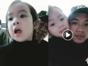 Clip Eva - Em bé "xinh hết phần thiên hạ" song ca với cậu ruột đốn tim cư dân mạng