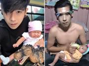 Làm mẹ - Làm đủ trò để con vui, ông bố điển trai Thái Lan được dân mạng khen nức nở