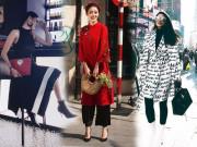 Thời trang - Đầu năm, Á hậu Huyền My "khai pháo" cùng áo dài, đối lập Phạm Hương giản dị trên đất khách