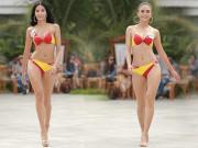 Thời trang - Dàn mỹ nhân của Hoa hậu Hoàn vũ Việt Nam đẹp xuất sắc trong phần thi bikini
