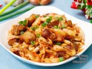 Bếp Eva - Cách làm tôm rang thịt ba chỉ đơn giản mà ngon đậm đà