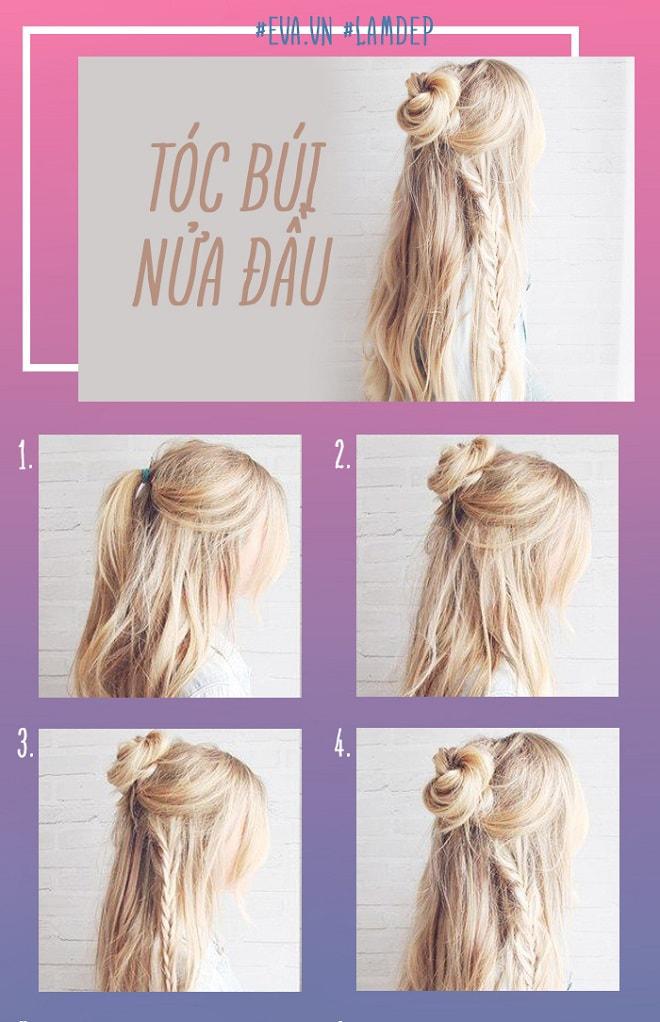 Tạo kiểu tóc 4 bước cực đơn giản để đi tiệc đầu năm thôi nào! - 3