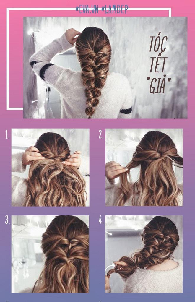 Tạo kiểu tóc 4 bước cực đơn giản để đi tiệc đầu năm thôi nào! - 7
