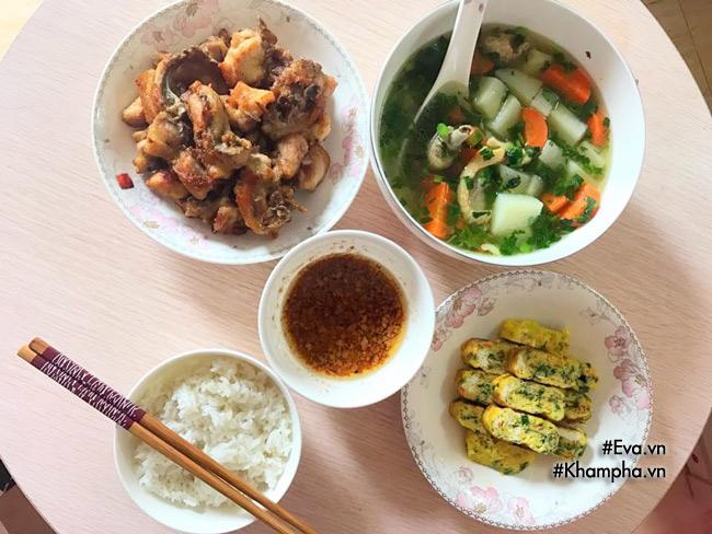 Mâm cơm đầy ắp của cô nàng FA khiến những ai có gia đình cũng phải ghen tị - 9