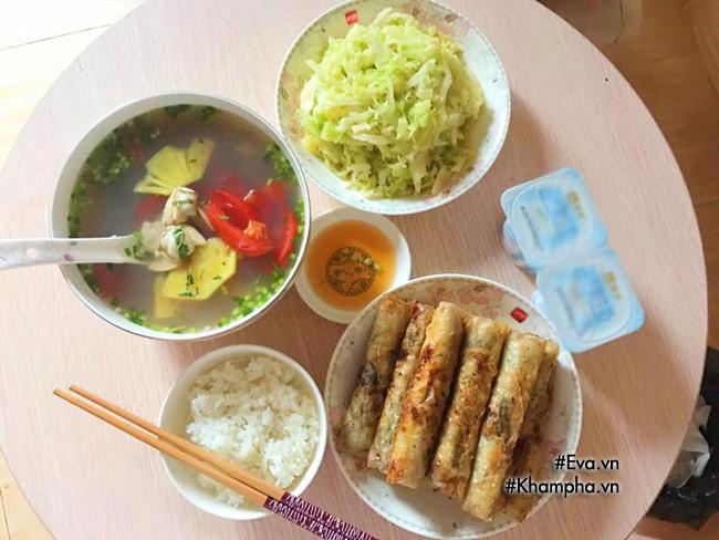 Mâm cơm đầy ắp của cô nàng FA khiến những ai có gia đình cũng phải ghen tị - 10