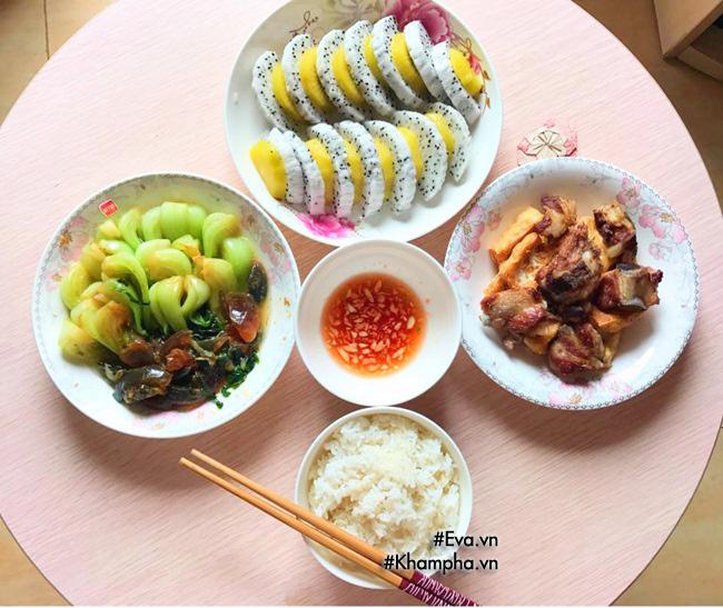 Mâm cơm đầy ắp của cô nàng FA khiến những ai có gia đình cũng phải ghen tị - 16