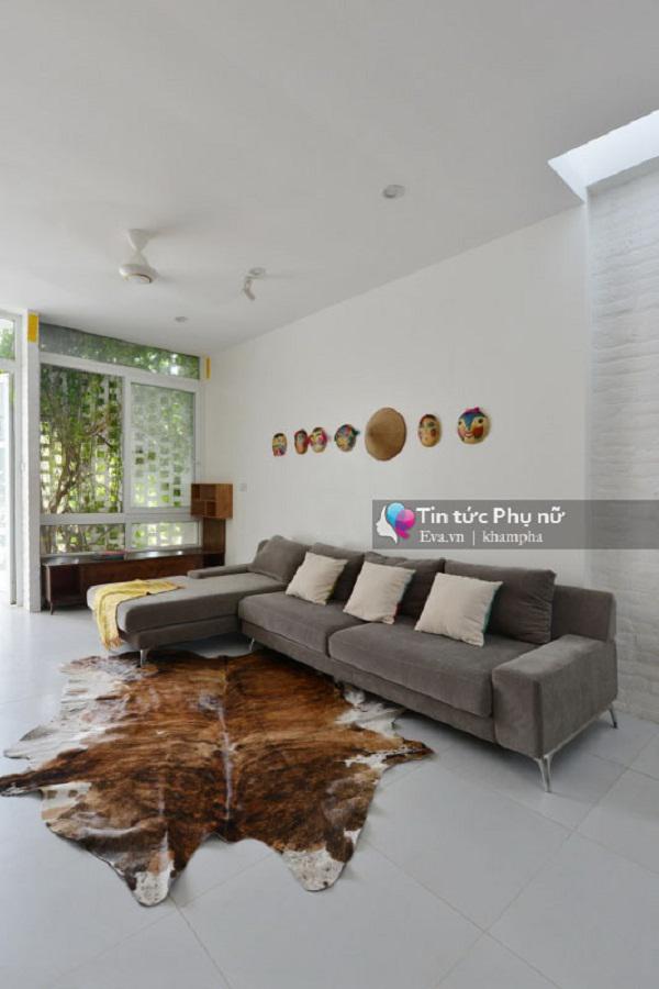 Khoe nhà: Ngôi nhà màu trắng đẹp như mơ vùng ngoại ô Hà Nội - 4