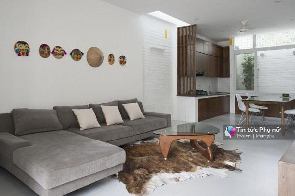 Khoe nhà: Ngôi nhà màu trắng đẹp như mơ vùng ngoại ô Hà Nội - 5