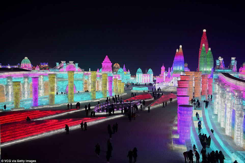 Chiêm ngưỡng thành phố băng tuyết tuyệt đẹp trong lòng Trung Quốc - 8